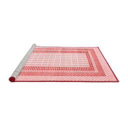 Contemporary Red Washable Rugs