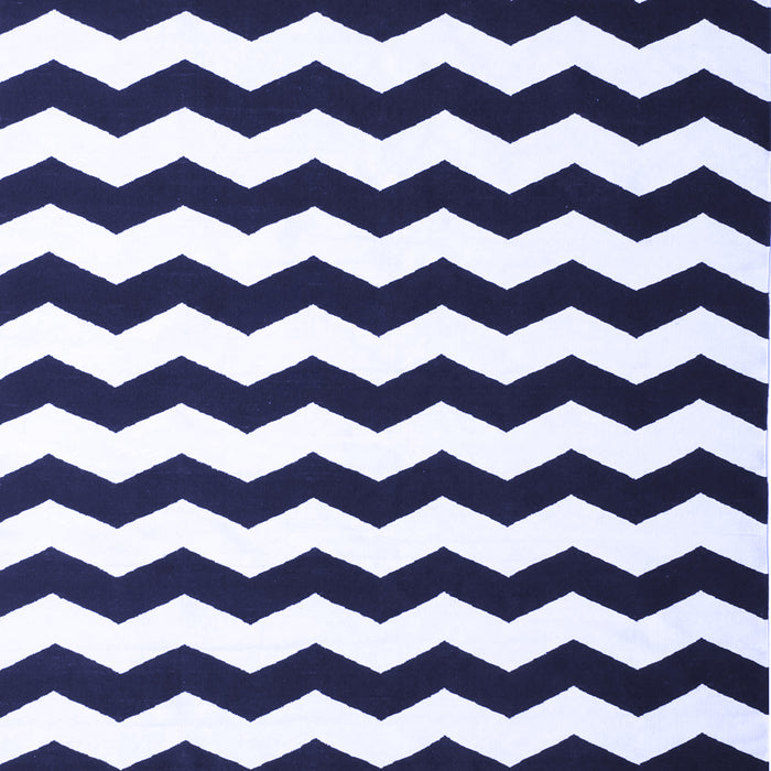 Machine Washable Abstract Blue Contemporary Rug, wshcon671blu