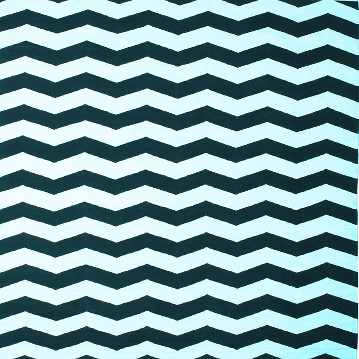 Square Machine Washable Abstract Light Blue Contemporary Rug, wshcon671lblu