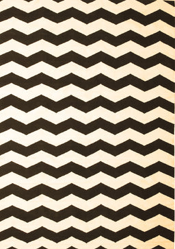 Abstract Brown Contemporary Rug, con671brn
