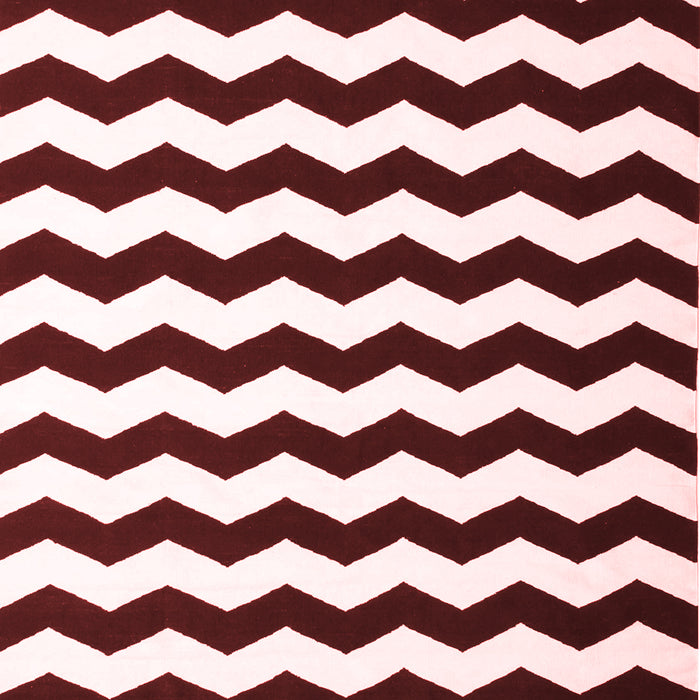 Machine Washable Abstract Red Contemporary Rug, wshcon671red