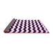 Sideview of Abstract Pink Contemporary Rug, con671pnk