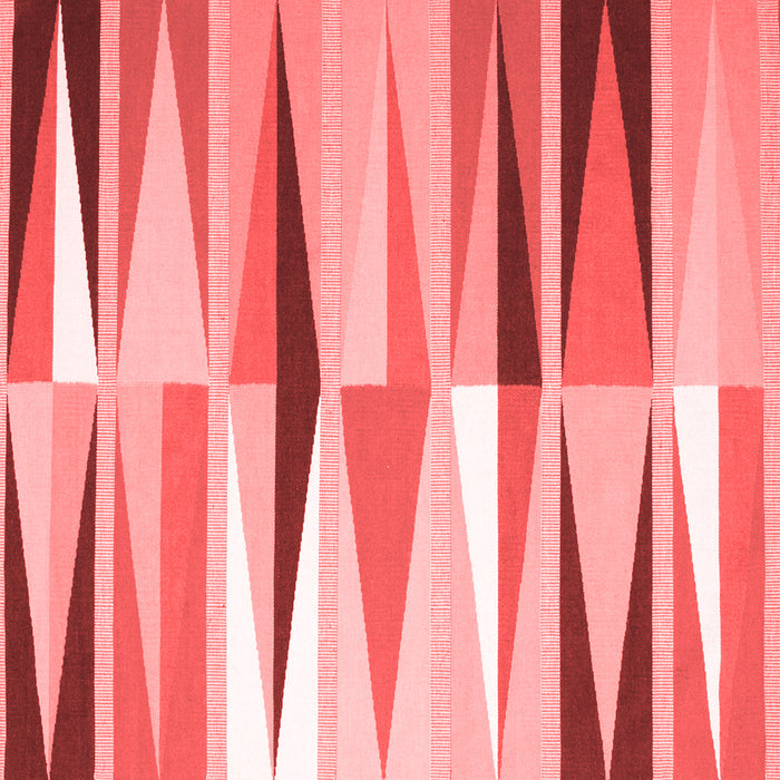Abstract Red Contemporary Rug, con672red