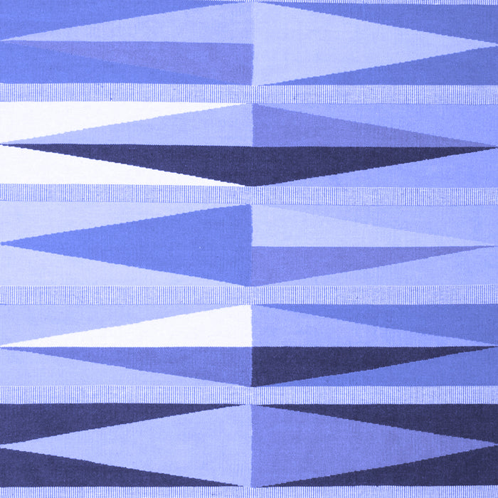 Machine Washable Abstract Blue Contemporary Rug, wshcon672blu
