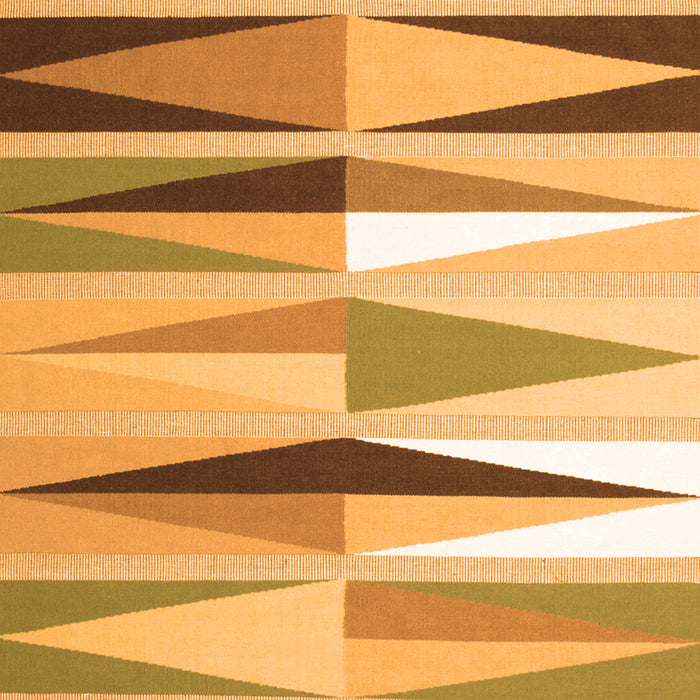 Serging Thickness of Machine Washable Abstract Orange Contemporary Area Rugs, wshcon672org