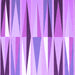 Square Machine Washable Abstract Purple Contemporary Area Rugs, wshcon672pur