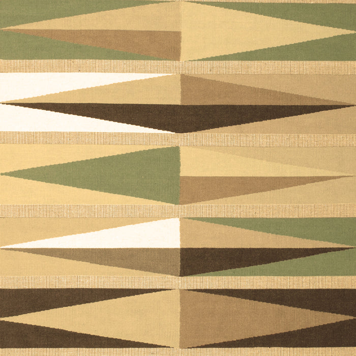 Machine Washable Abstract Brown Contemporary Rug, wshcon672brn