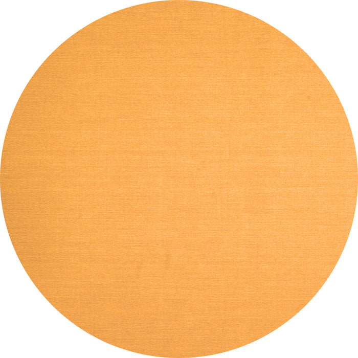 Square Abstract Orange Contemporary Rug, con673org