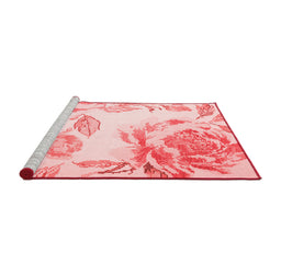 Coastal Red Washable Rugs
