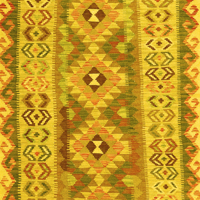 Southwestern Yellow Country Rug, con675yw