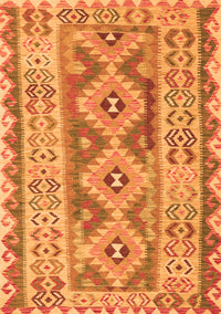 Southwestern Orange Country Rug, con675org