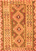 Southwestern Orange Country Rug, con675org