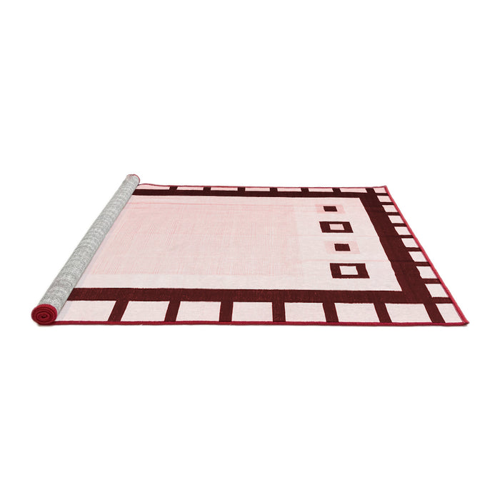 Contemporary Red Washable Rugs