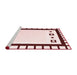 Contemporary Red Washable Rugs