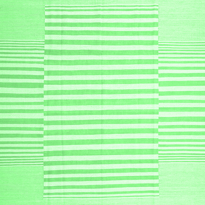 Machine Washable Solid Emerald Green Modern Area Rugs, wshcon677emgrn