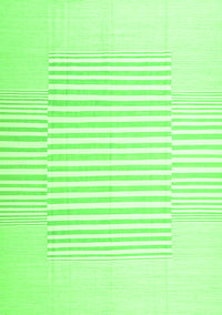 Solid Green Modern Rug, con677grn