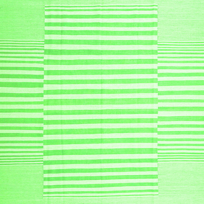 Solid Green Modern Rug, con677grn