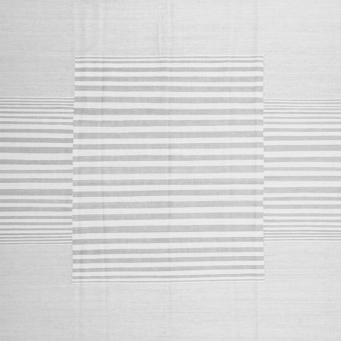 Serging Thickness of Solid Gray Modern Rug, con677gry