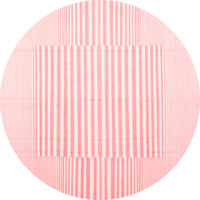 Machine Washable Solid Red Modern Rug, wshcon677red