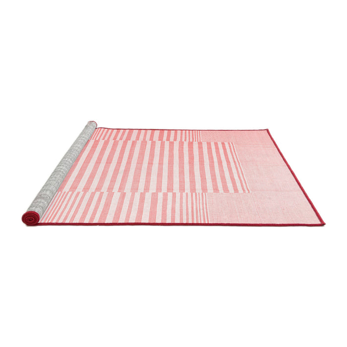 Modern Red Washable Rugs