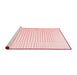 Modern Red Washable Rugs