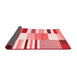 Patchwork Red Transitional Area Rugs