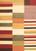 Patchwork Brown Transitional Rug, con678brn