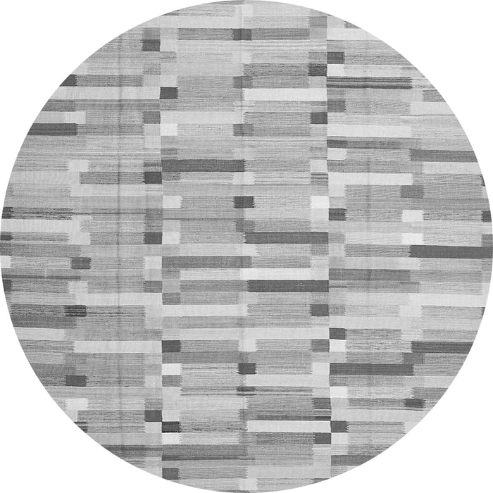 Machine Washable Abstract Gray Contemporary Rug, wshcon679gry