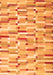 Serging Thickness of Machine Washable Abstract Orange Contemporary Area Rugs, wshcon679org