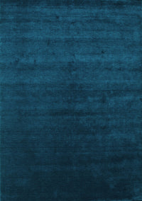 Abstract Light Blue Contemporary Rug, con67lblu