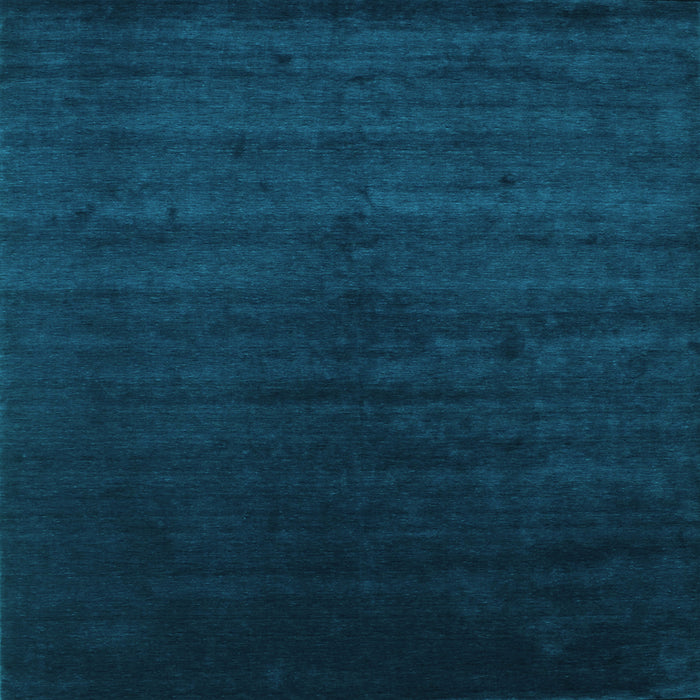 Square Abstract Light Blue Contemporary Rug, con67lblu
