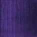 Square Machine Washable Abstract Purple Contemporary Area Rugs, wshcon67pur
