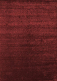 Abstract Red Contemporary Rug, con67red