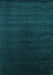 Machine Washable Abstract Turquoise Contemporary Area Rugs, wshcon67turq
