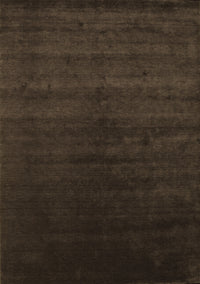 Abstract Brown Contemporary Rug, con67brn