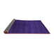 Sideview of Abstract Purple Contemporary Rug, con67pur