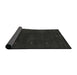 Thickness of Contemporary Charcoal Black Modern Rug, con680