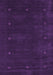 Machine Washable Abstract Purple Contemporary Area Rugs, wshcon680pur