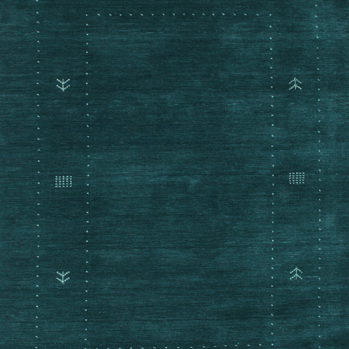 Abstract Light Blue Contemporary Rug, con680lblu