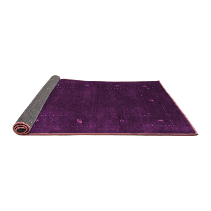Sideview of Abstract Pink Contemporary Rug, con680pnk