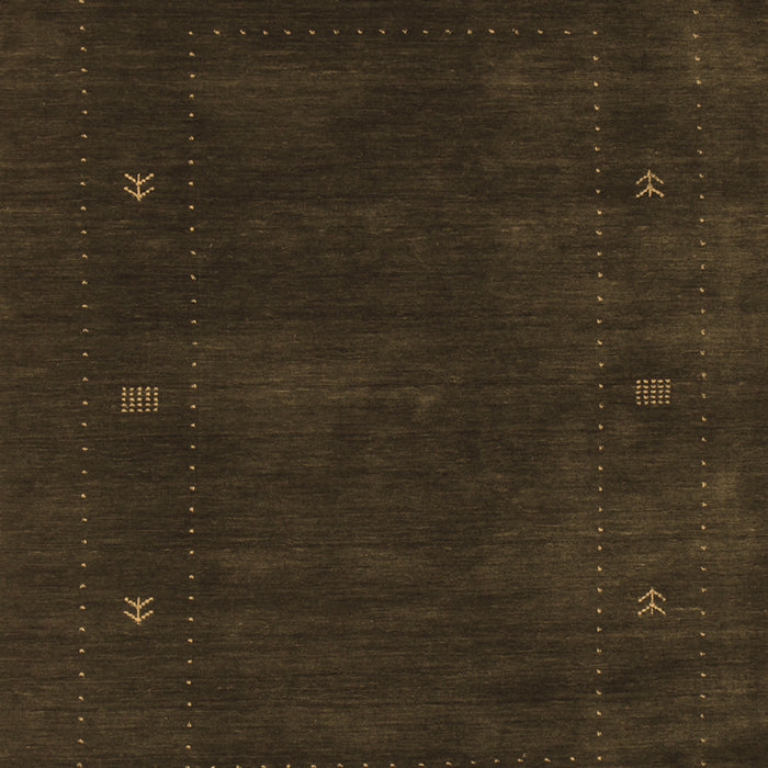 Abstract Brown Contemporary Rug, con680brn