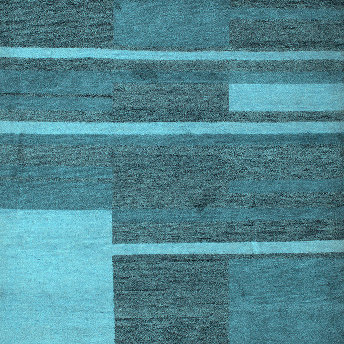 Machine Washable Abstract Light Blue Contemporary Rug, wshcon681lblu