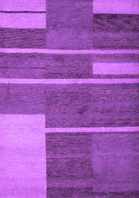 Abstract Purple Contemporary Rug, con681pur