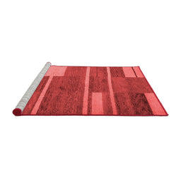 Contemporary Red Washable Rugs
