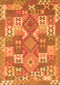 Southwestern Orange Country Rug, con682org