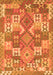 Southwestern Orange Country Rug, con682org