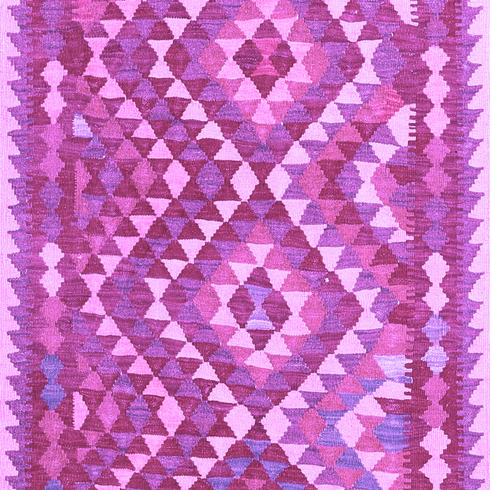 Machine Washable Southwestern Purple Country Area Rugs, wshcon683pur
