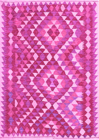 Southwestern Pink Country Rug, con683pnk