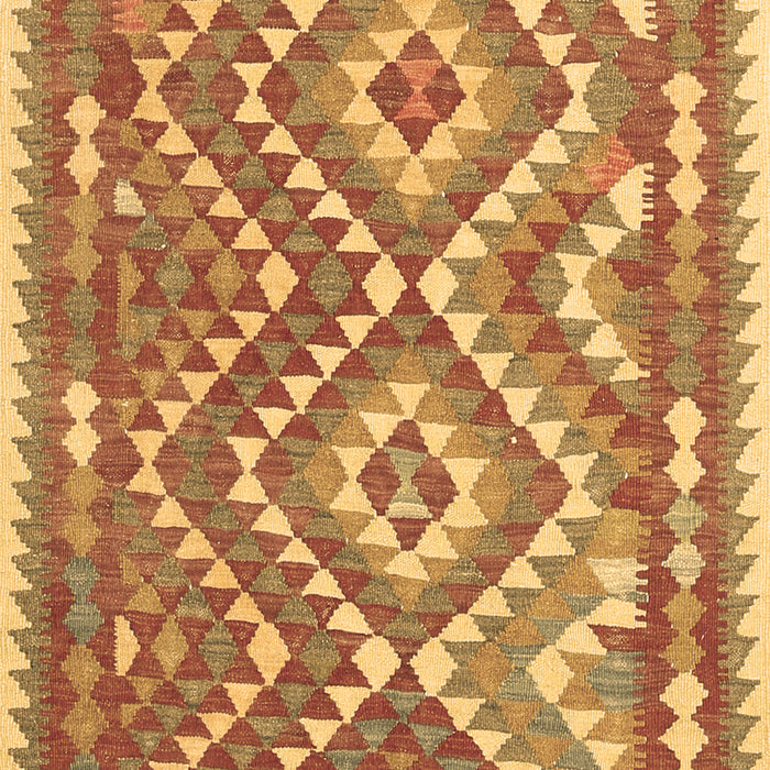 Machine Washable Southwestern Brown Country Rug, wshcon683brn