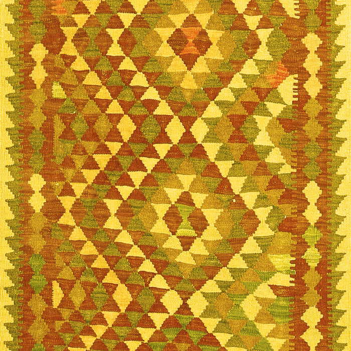 Southwestern Yellow Country Rug, con683yw